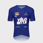 Vélo Klub - Short Sleeve Jersey Men - Blue