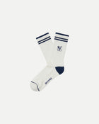 Crew - Sock - Ivory/Navy