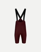 Power - Bib Shorts Women - Burgundy