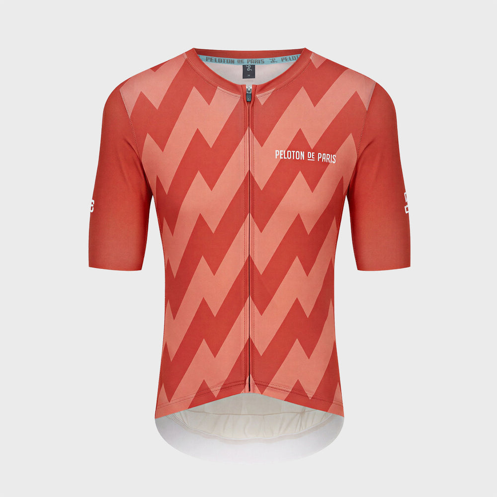 Avonturier - Short Sleeve Jersey - ZigZag Terracotta