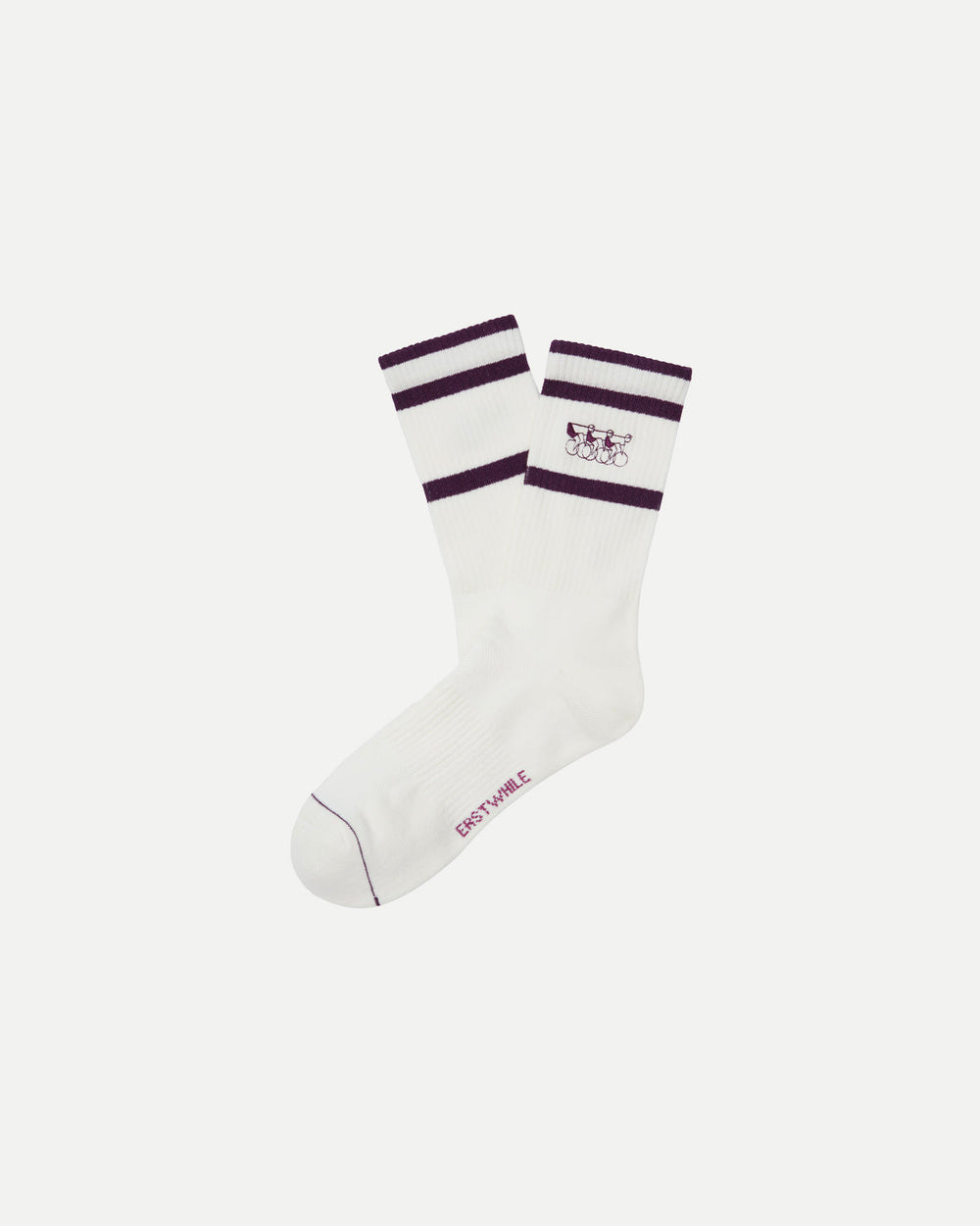 Logo - Sock - Plum