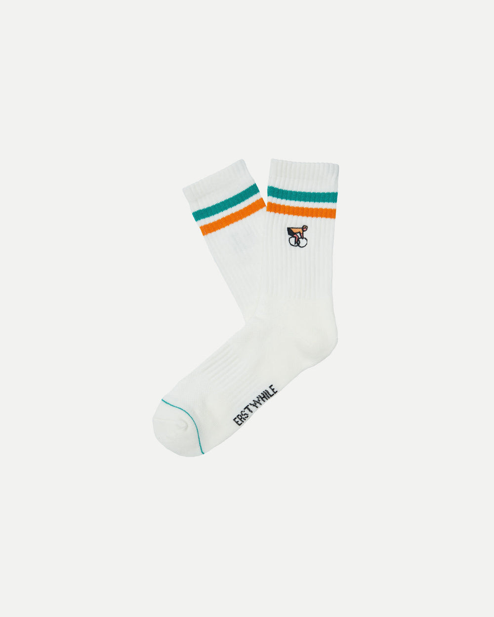 Crew - Sock - Green/Orange