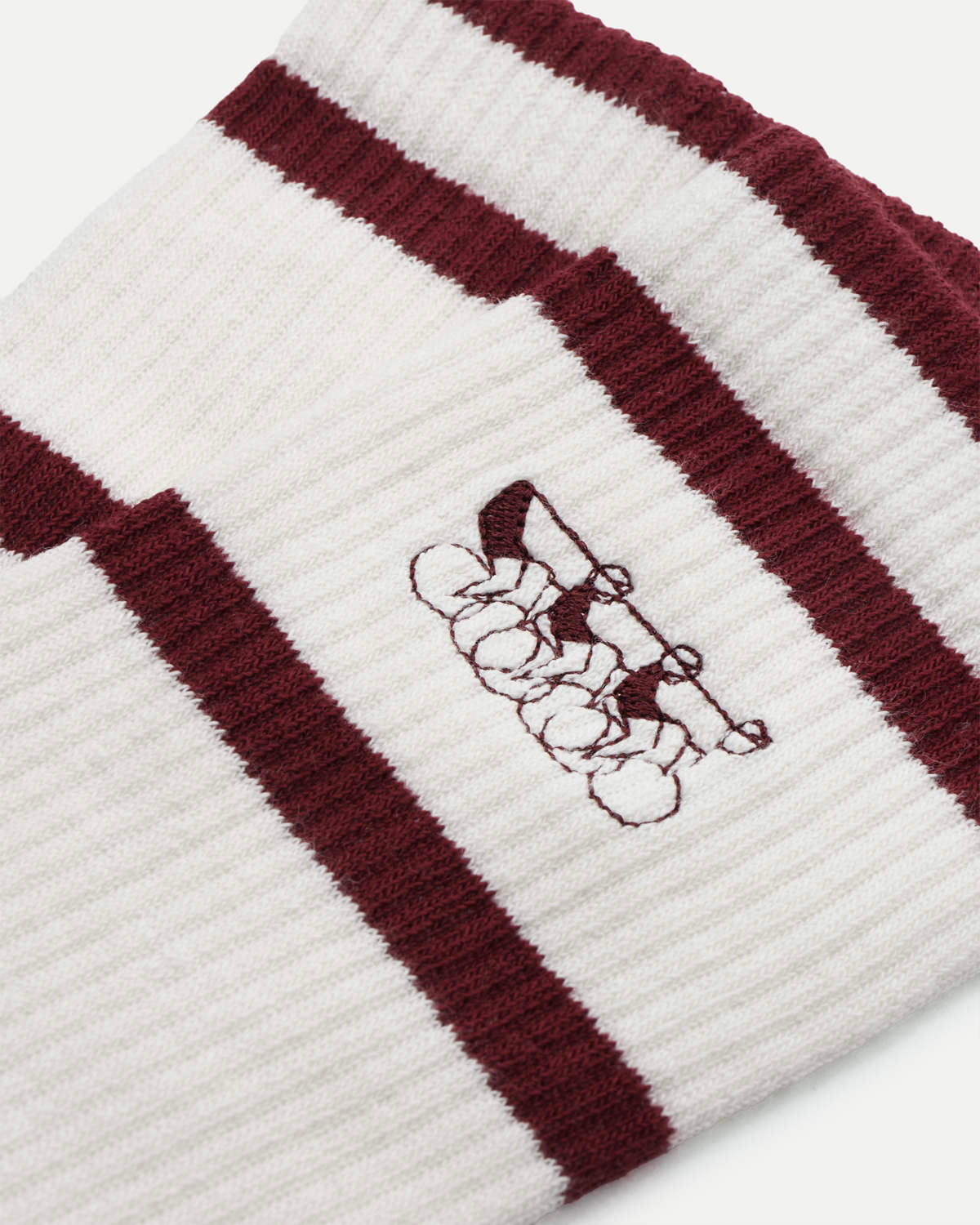 Logo - Sock - Burgundy