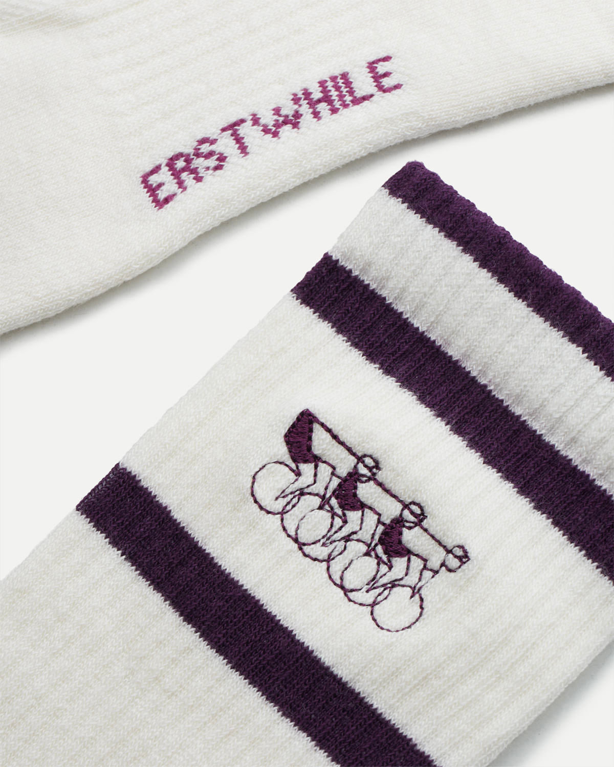 Logo - Sock - Plum