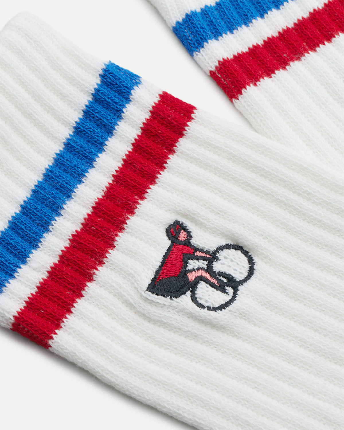 Crew - Sock - Blue/Red