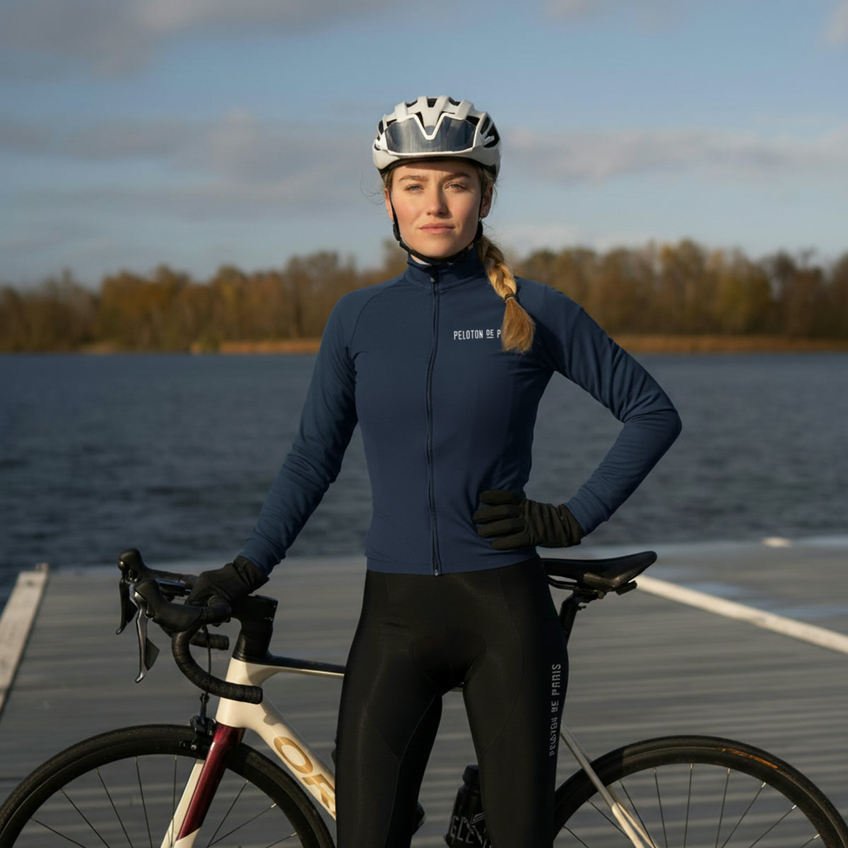 Vainqueur - Long Sleeve Jersey - Navy