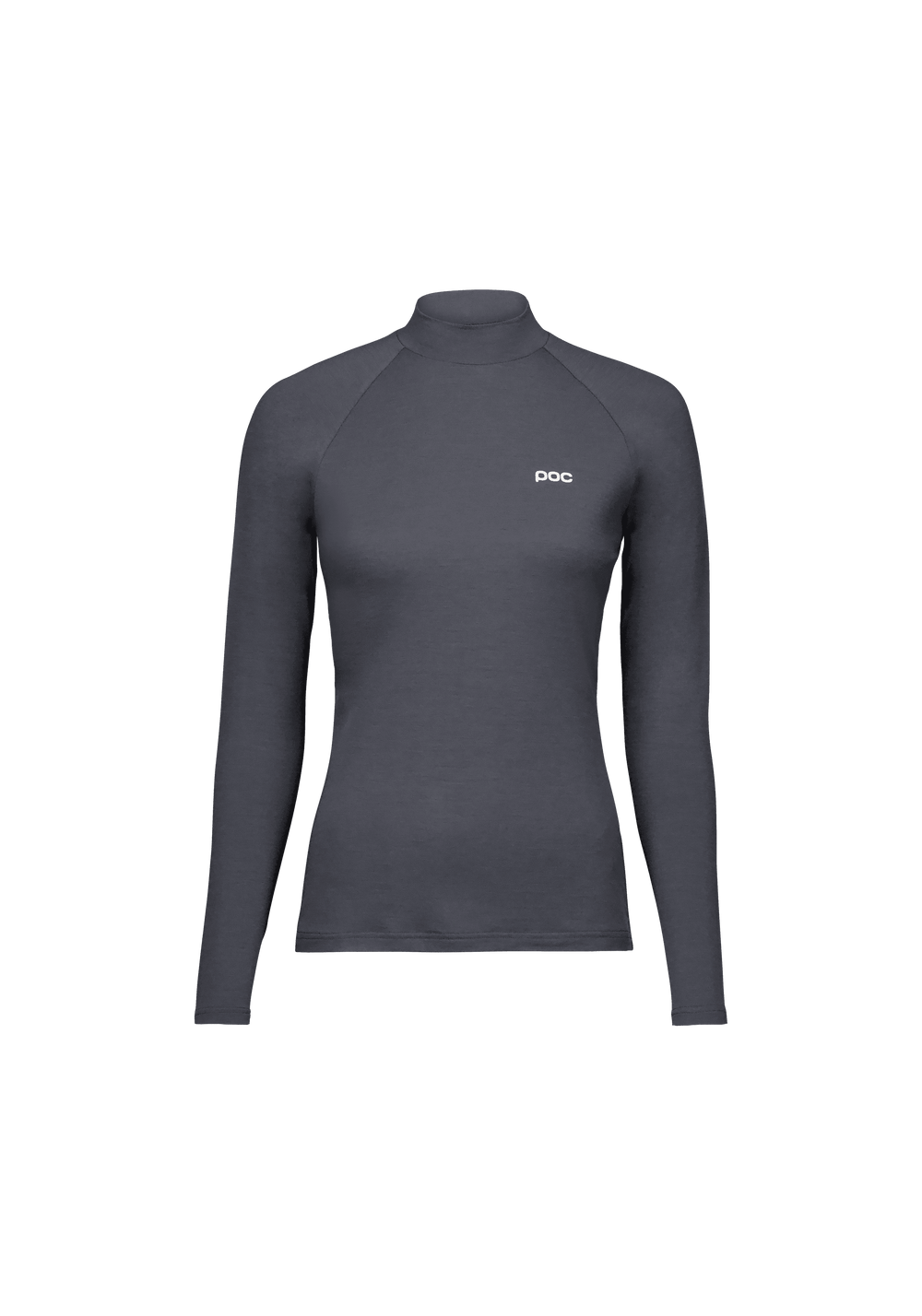 Merino Mock Neck - Baselayer Women - Sylvanite Grey
