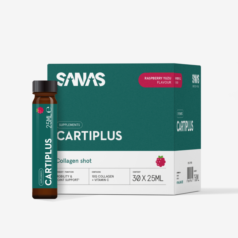 SANAS Cartiplus Collagen Shot Raspberry Yuzu