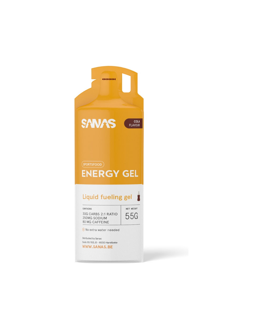 Energy Gel - 6 Gels - Cola Caffeine