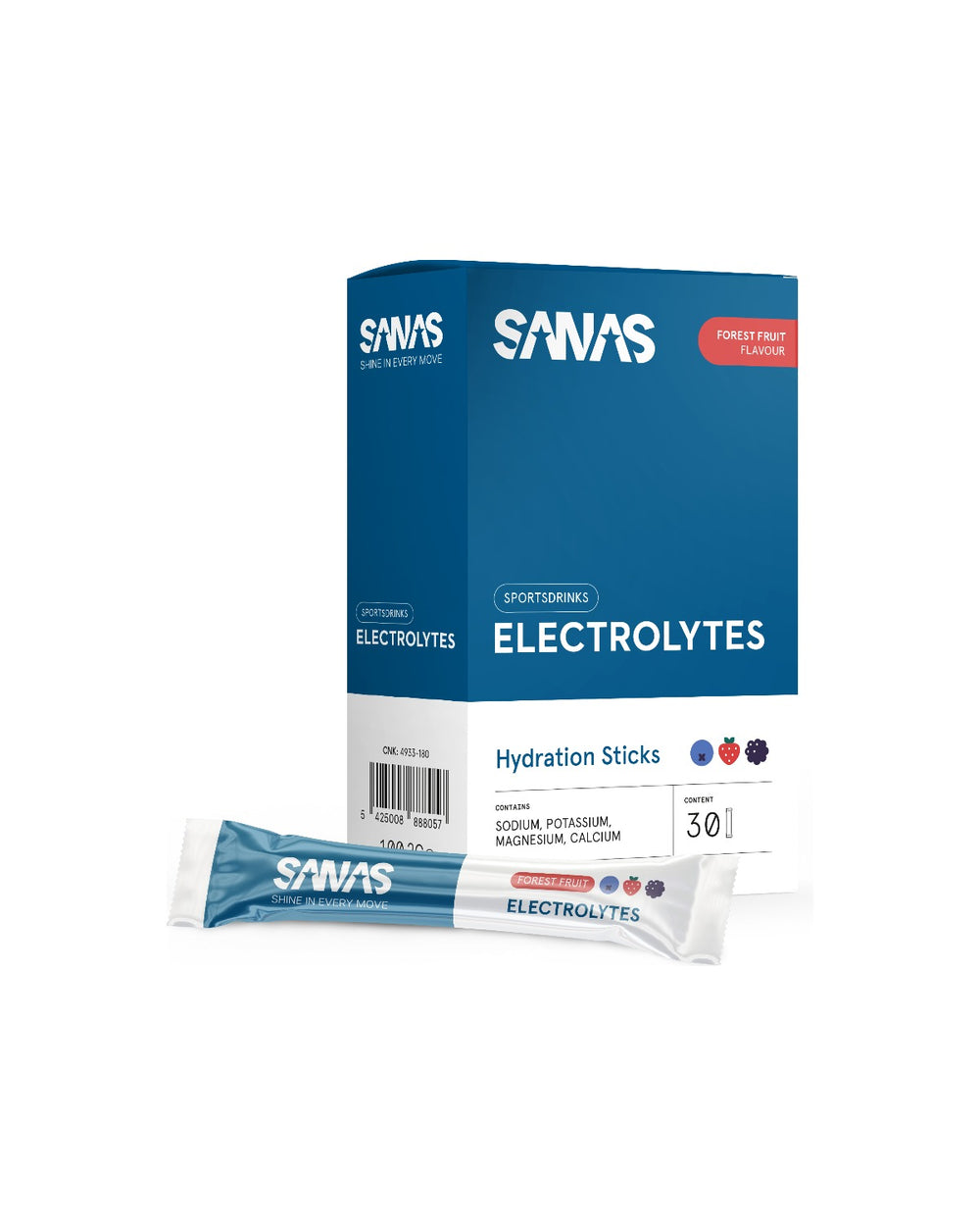 Electrolytes - 30 Sticks - Forest Fruit
