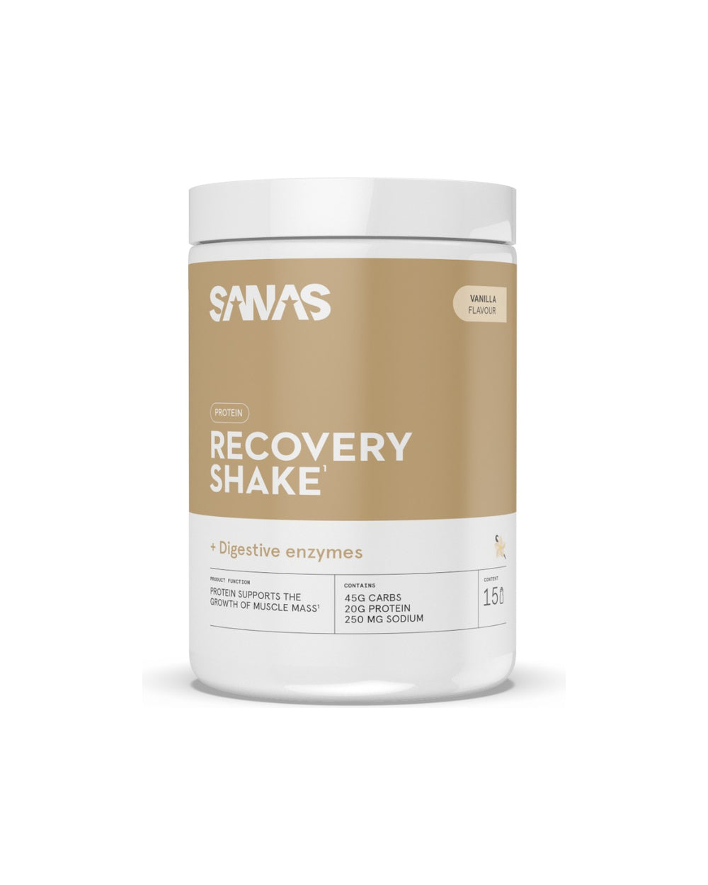 Recovery Shake - Pot 1125 g - Vanilla