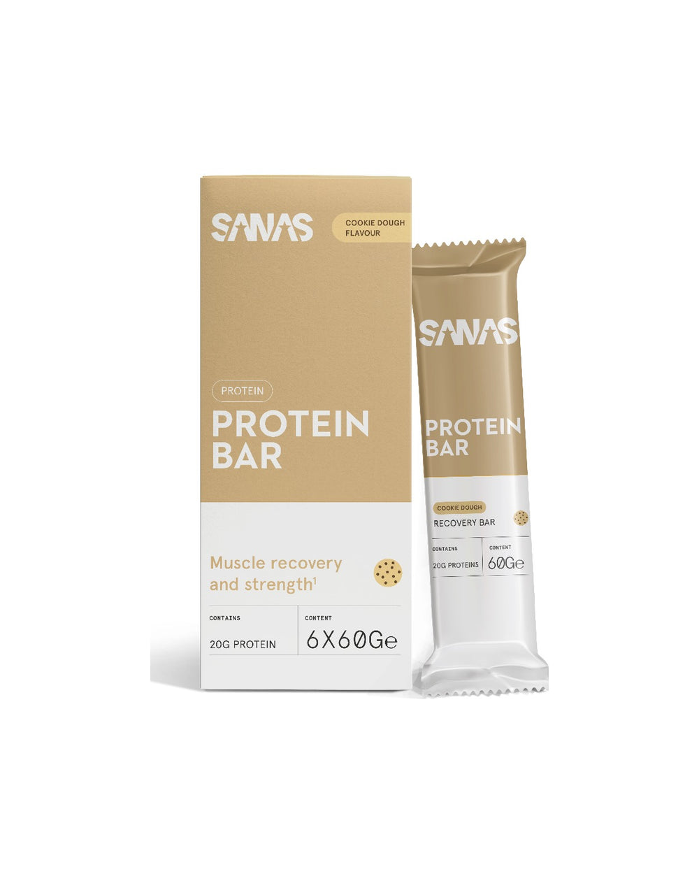Protein Bar - 6 Bars - Cookie Dough