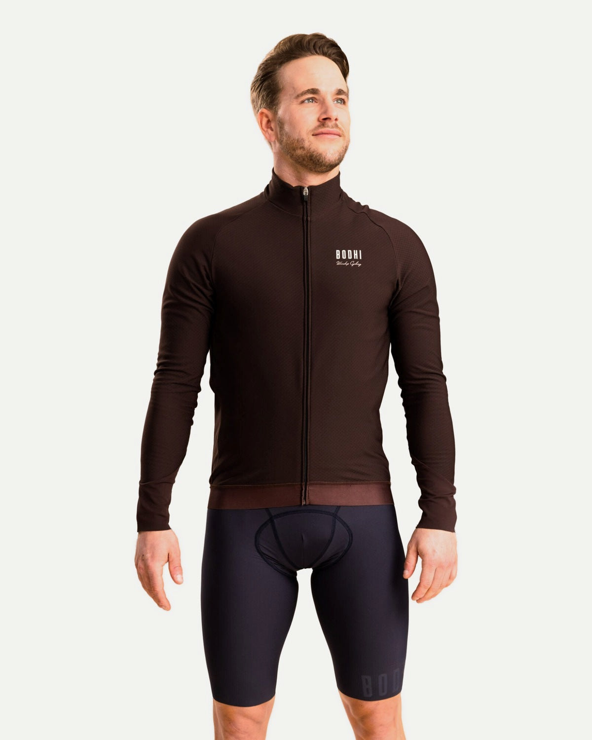 Bodhi - Long Sleeve Jersey Men - Warm Brown