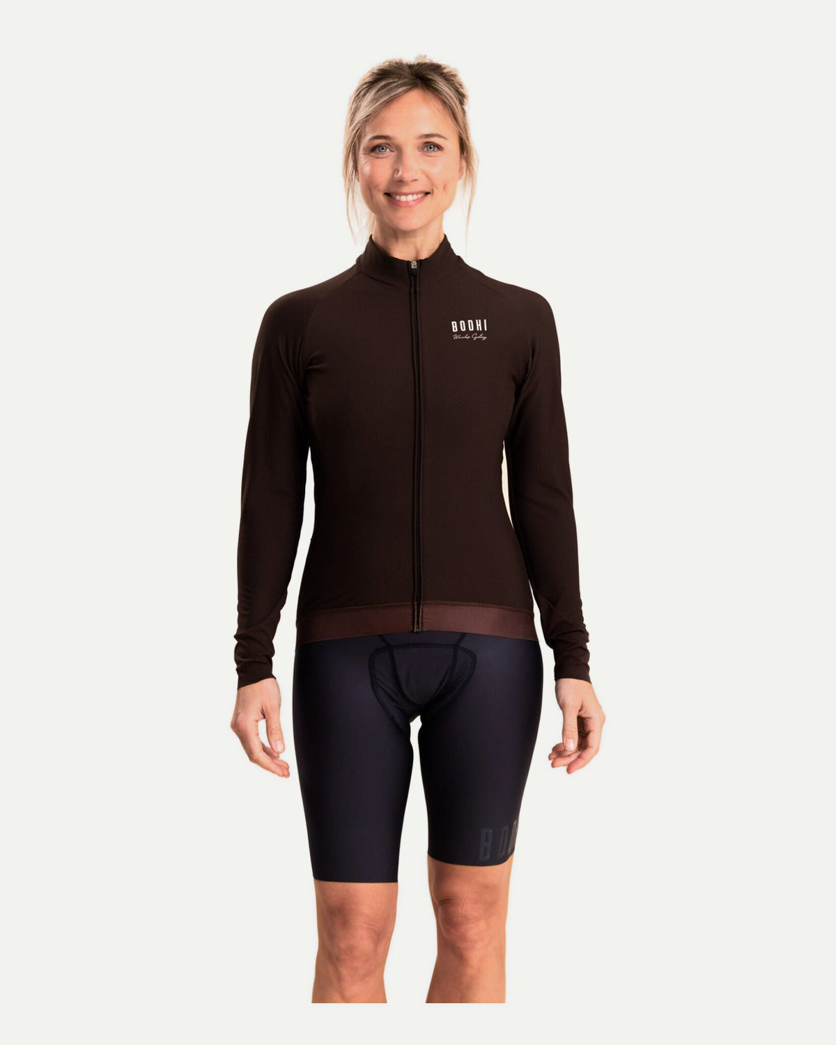 Bodhi - Long Sleeve Jersey Women - Warm Brown