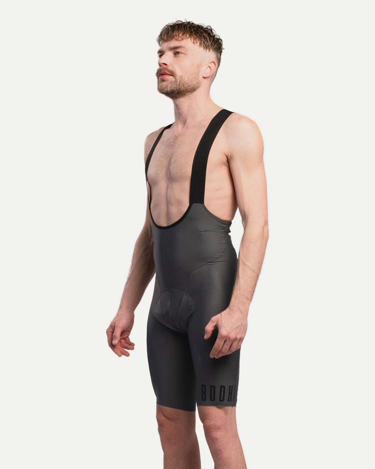 Power bib shorts on a rider