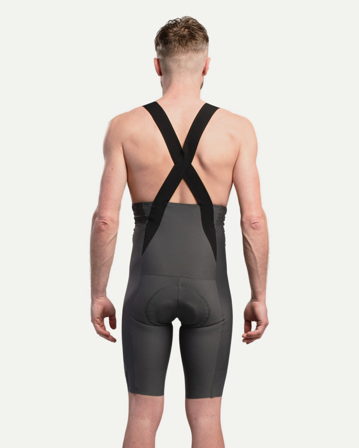 Power - Bib Shorts Men - Asphalt