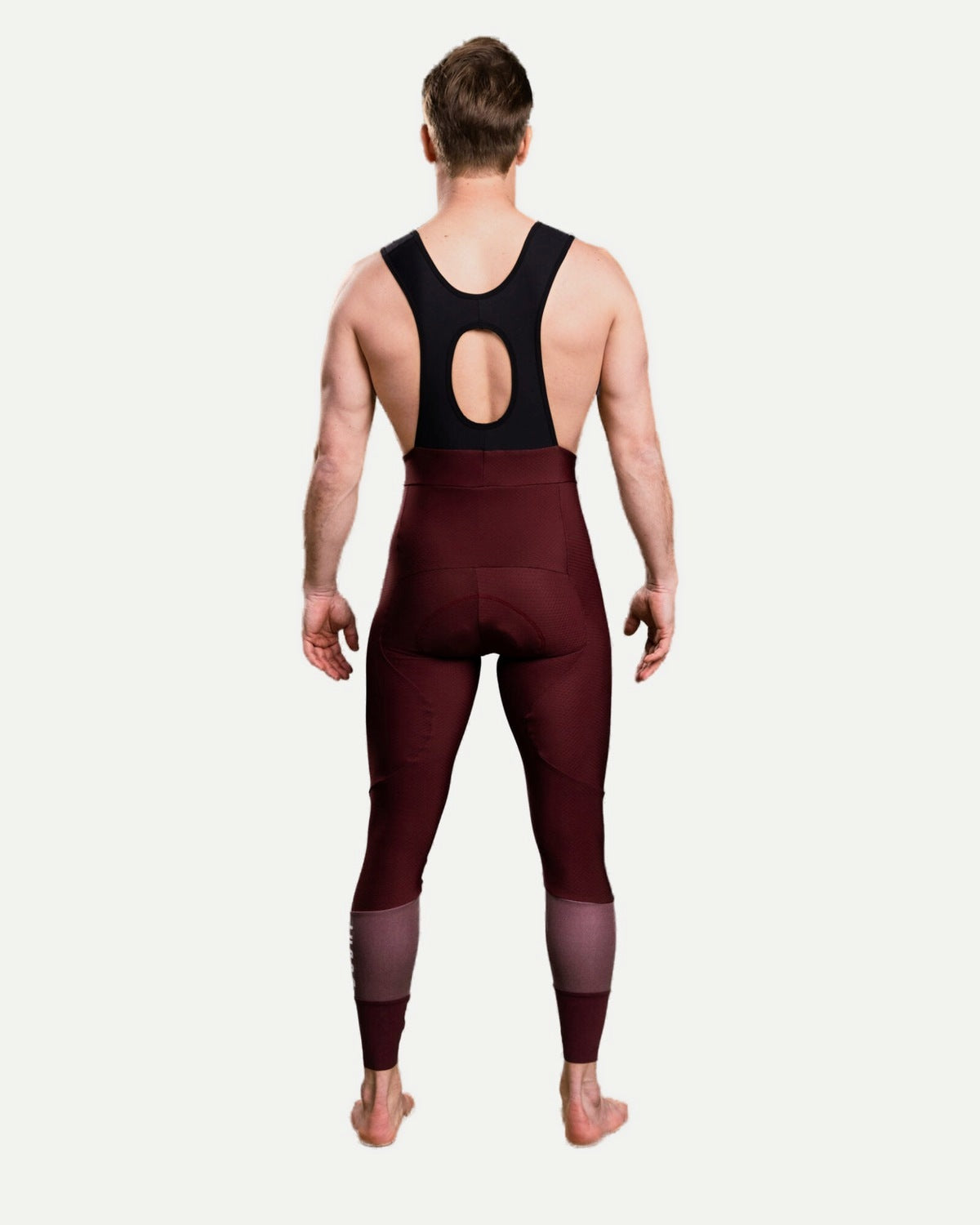 Power - Bib Tights Men - Burgundy
