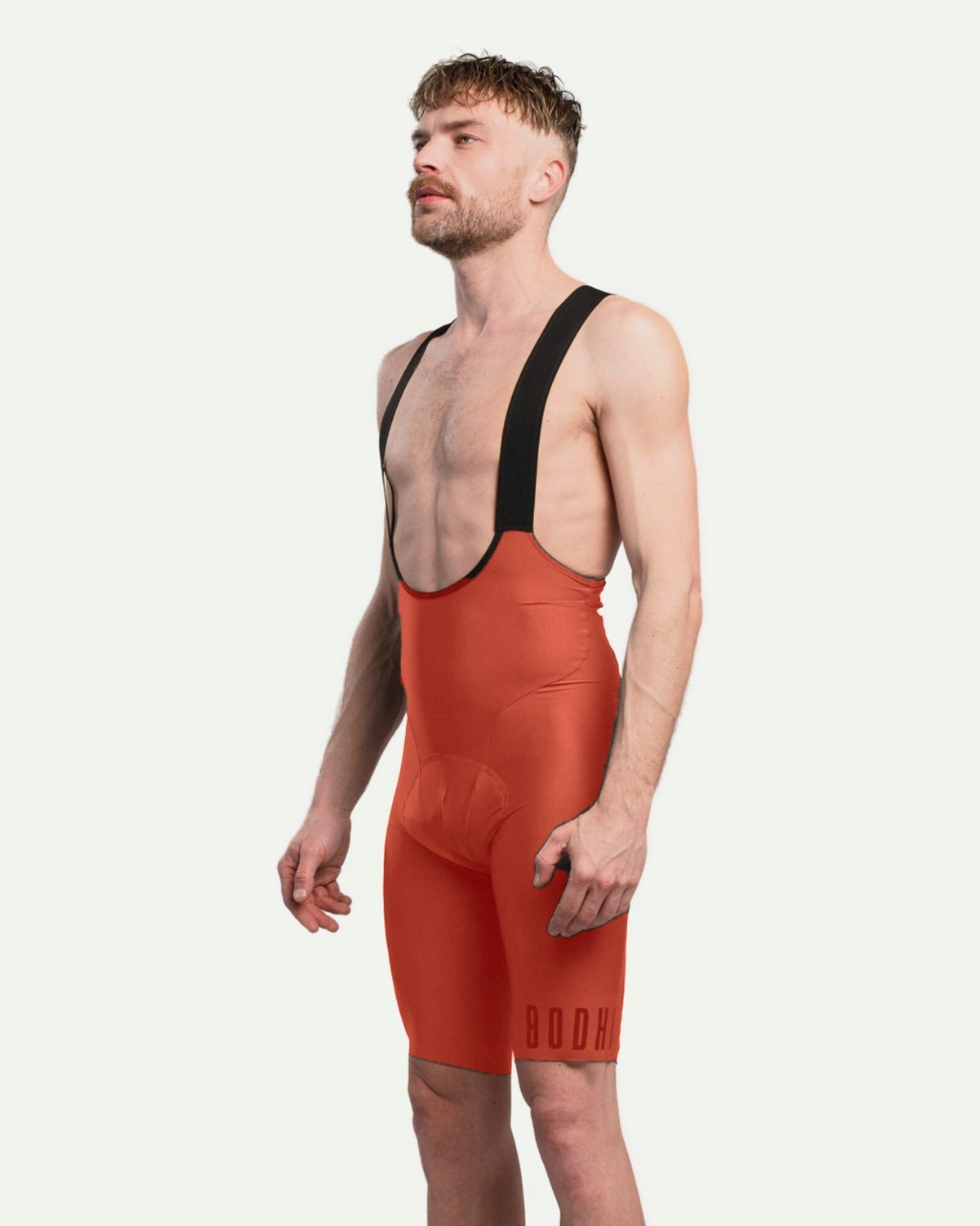 Power Bib Shorts Men - Siena Clay - front