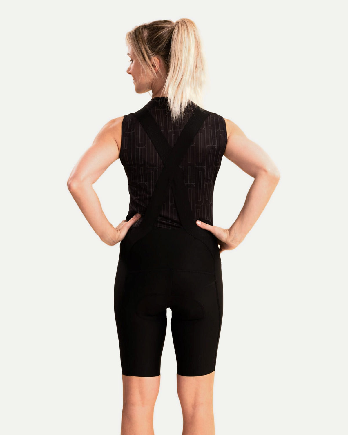 Power - Bib Shorts Women - Black